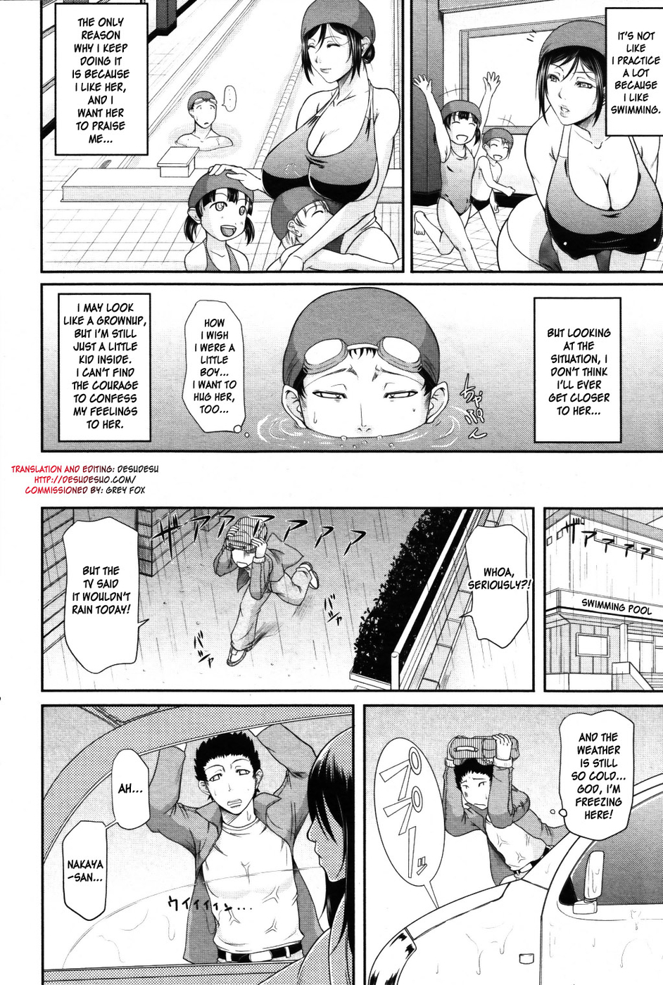 Hentai Manga Comic-Wagamama na Tarechichi-Chapter 4-Temptation Swimsuit-2